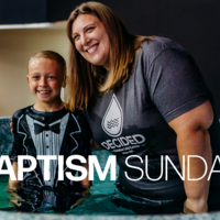 Logo for Baptism Sunday!