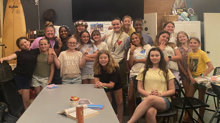 Logo for GLOW Girls (God Lights Our Way) - 5th & 6th grade