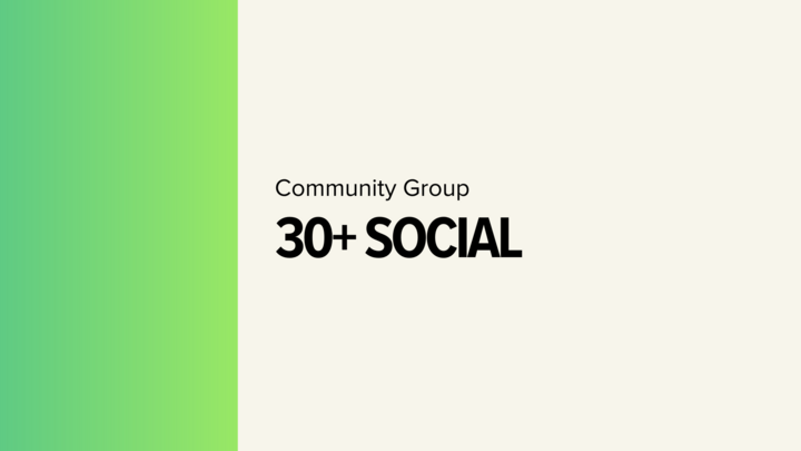 Logo for 30+ Group