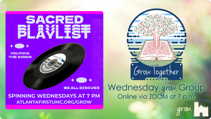 Logo for Wednesday GROW Group: Sacred Playlist 2.0