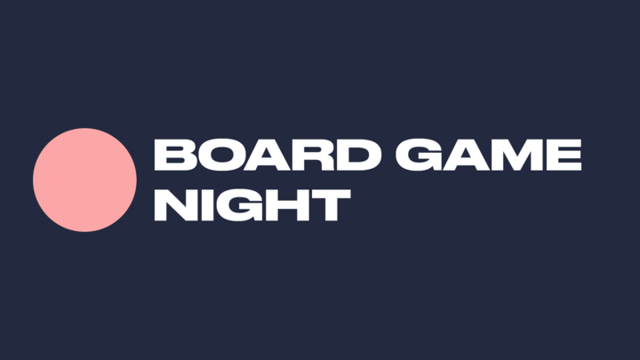 Logo for Board Game Night