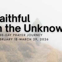 Logo for 40 Days of Prayer February 18-March 29, 2026