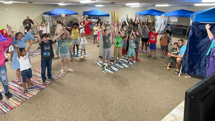 Logo for Children's Ministry: Vacation Bible School