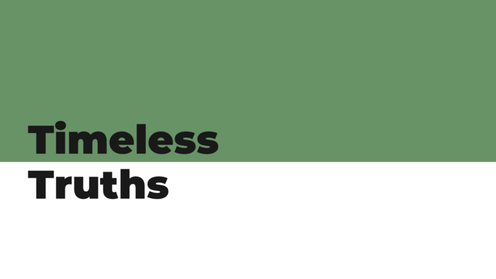 Logo for Timeless Truths