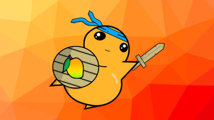 Logo for Børnekirken Mango
