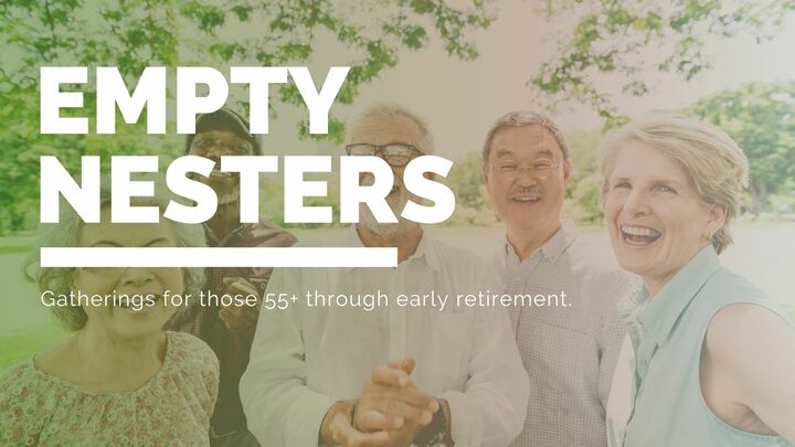 Logo for Empty Nesters: 55+ gatherings
