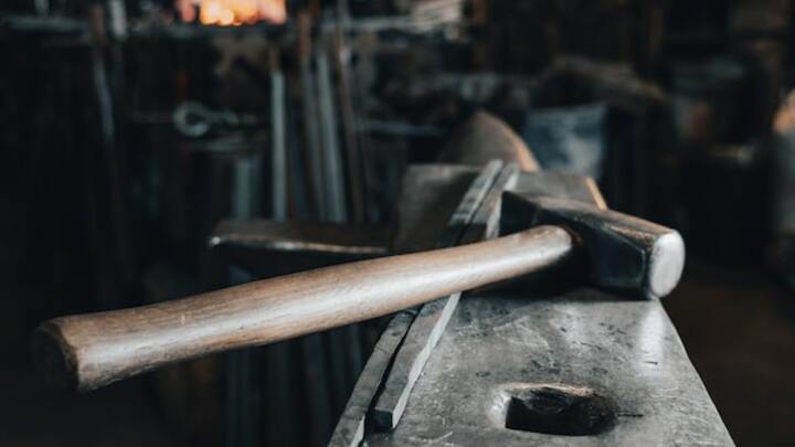 Logo for Forged - Men's Ministry