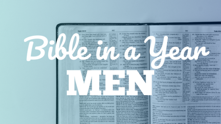 Logo for Bible in a Year | Men