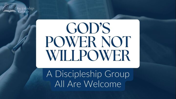 Logo for God's Power Not Will Power