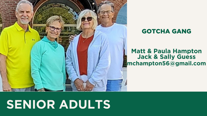 Logo for SENIOR ADULT | Gotcha Gang