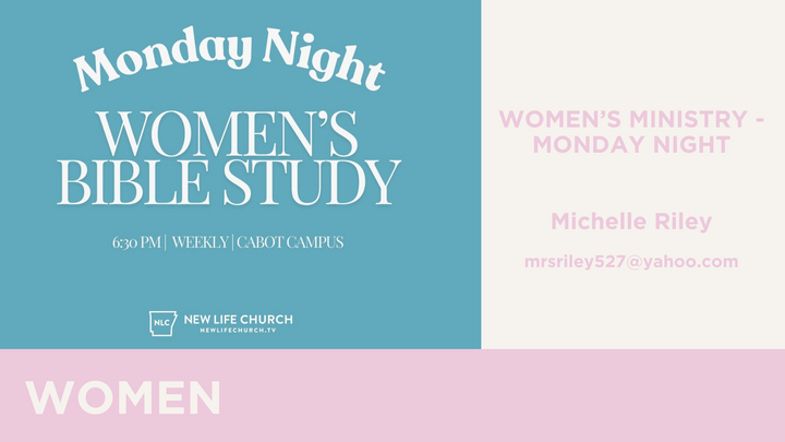 Logo for WOMEN | Women's Ministry Monday Night