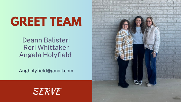 Logo for SERVE: GREET TEAM (SAL)