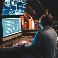 Logo for AVL 影音燈光團隊