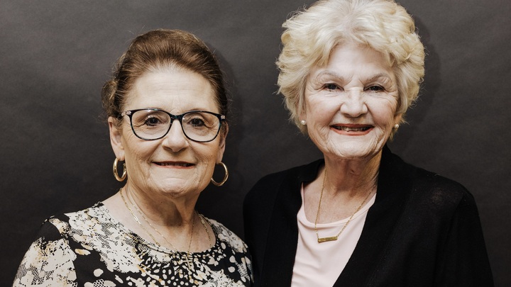 Logo for The Kitchen Table | Lead by: Becki & Betty