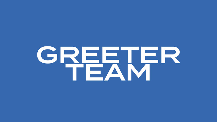 Logo for GREETER SERVE TEAM