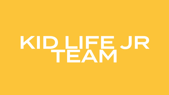 Logo for KID LIFE JR SERVE TEAM