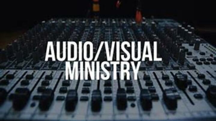 Logo for Audio and Visual Team