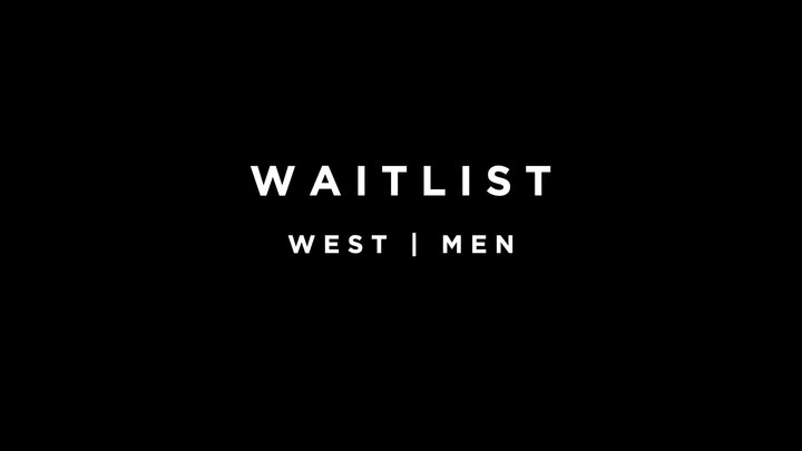 Logo for WAITLIST | West Men
