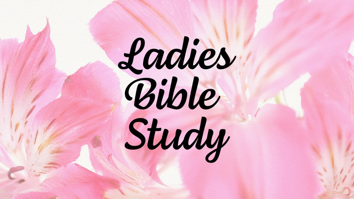 Logo for Ladies' Morning Bible Study beginning Wednesday, September 24th, 2025