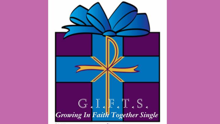 Logo for G.I.F.T.S. (Adult Singles Ministry)