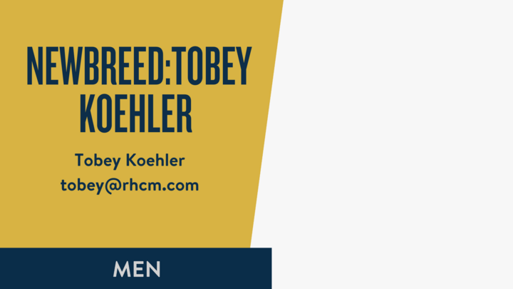 Logo for NEWBREED - CWY MEN (Tobey Koehler)