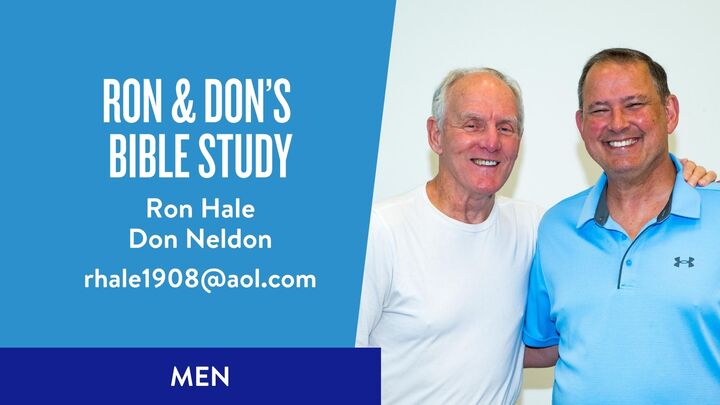Logo for MEN: Ron & Don's Men’s Bible Study