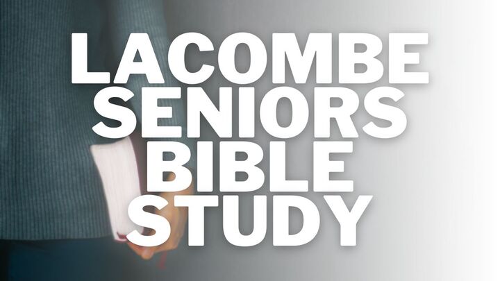 Logo for Lacombe Seniors Bible Study - Charis Village - Start date mid-September