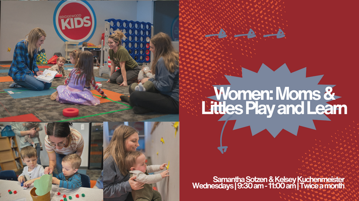 Logo for WOMEN: Moms & Littles Play and Learn