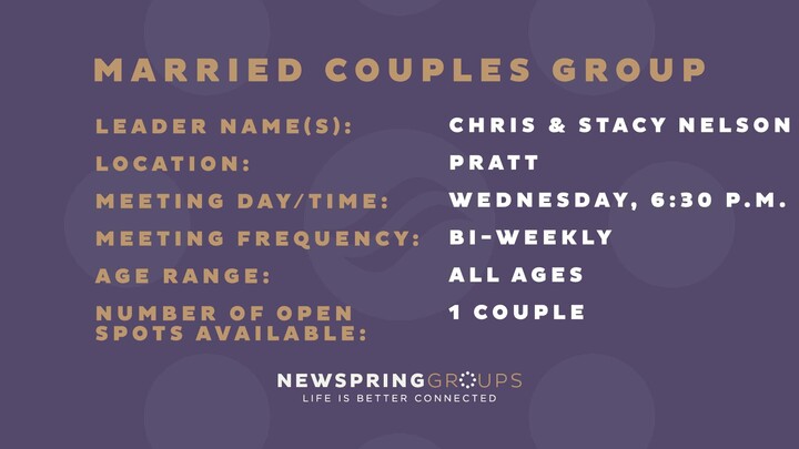 Logo for Married Group - Chris & Stacy Nelson
