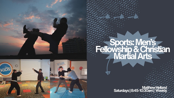 Logo for MEN: Men's Fellowship and Learning Christian Martial Arts