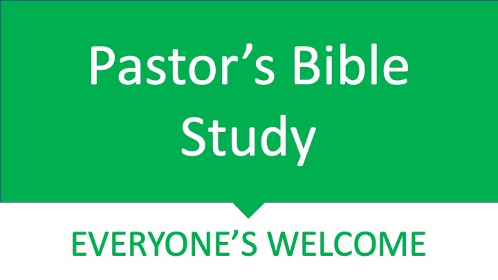 Logo for Pastor's Bible Study