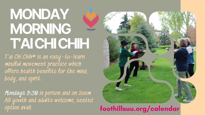 Logo for T'ai Chi Chih@Foothills