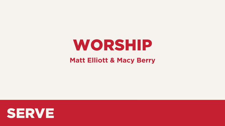 Logo for SERVE - Worship