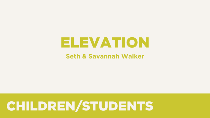 Logo for Elevation