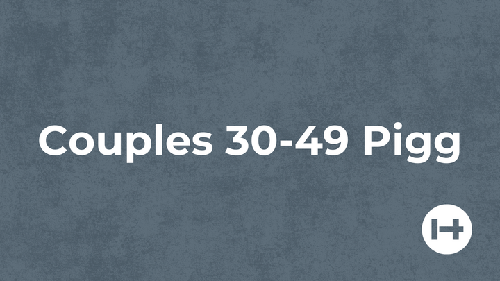 Logo for Couples 30-49 Pigg
