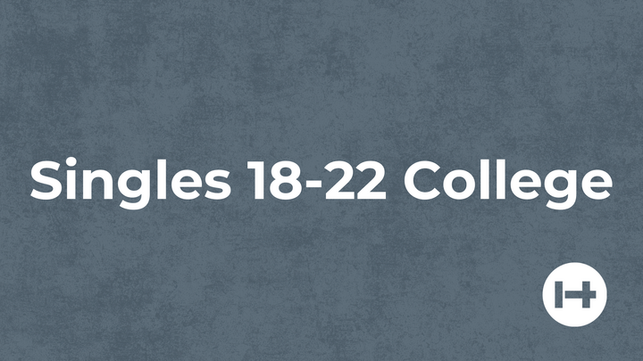 Logo for Singles 18-22 College