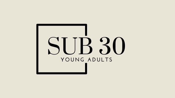 Logo for Sub30 Young Adults Group