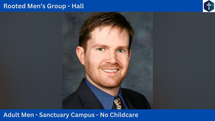 Logo for Rooted Men's Group - Hall