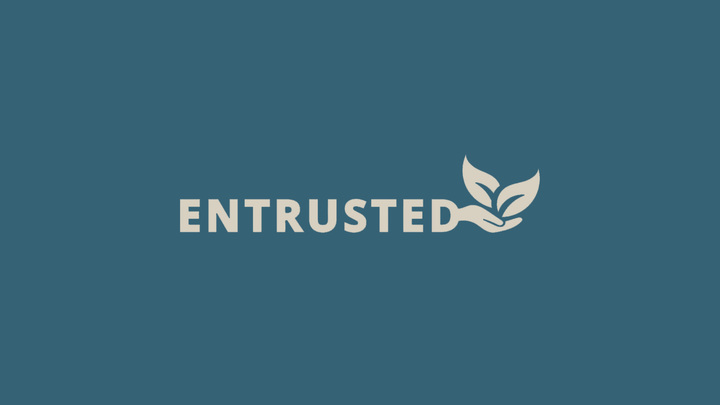 Logo for Entrusted (Peer support for chronic illness, pain and loss)