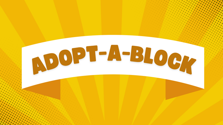 Logo for WLR Local Outreach - Adopt-A-Block