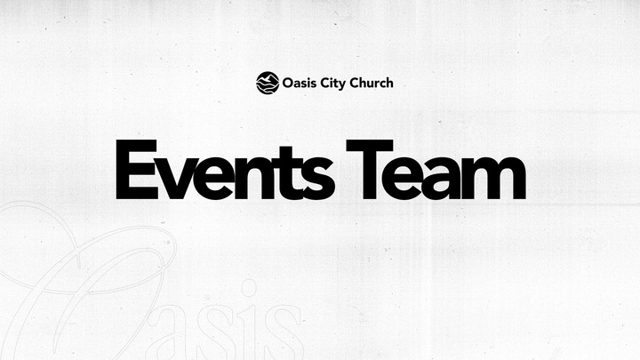 Logo for Oasis City Events Team