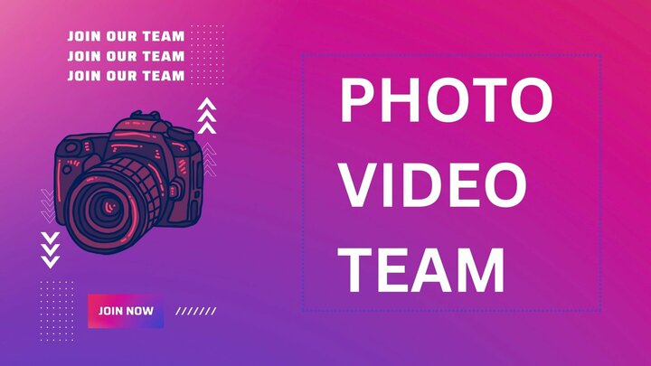 Logo for Photo Video Team