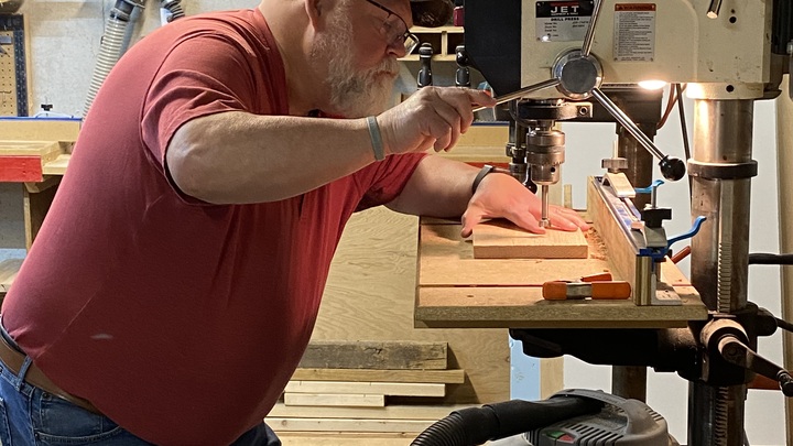 Logo for Woodworking + Model Railroads