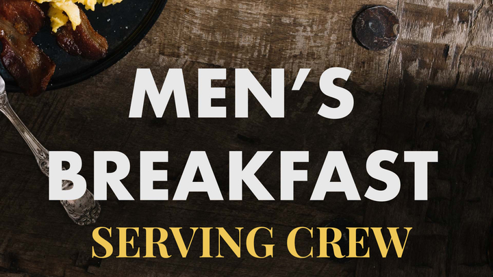 Logo for Men's Breakfast Serving Crew
