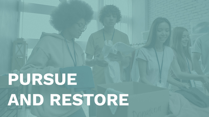 Logo for General Interest (Pursue & Restore)