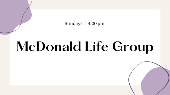 Logo for McDonald Life Group