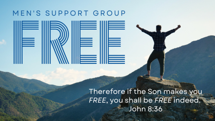 Logo for 'Free' Men's Support Group