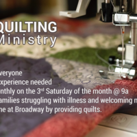 Logo for Quilting Ministry