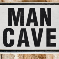 Logo for Man Cave Mondays (A Men's Group that discusses Christian topics applicable to men)