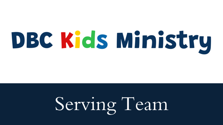 Logo for DBC Kids Ministry